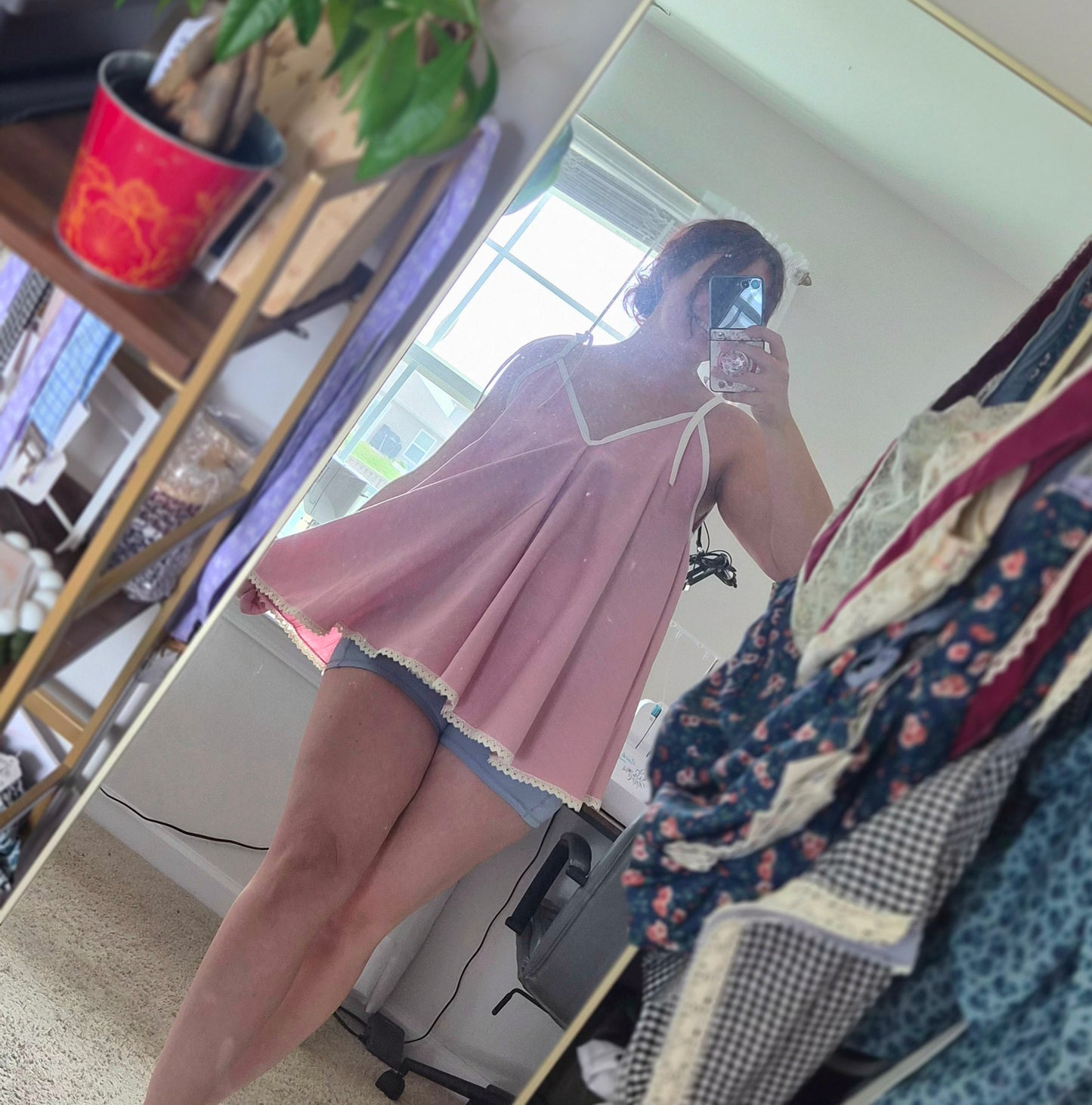 Flowy Tank | Tie Strap Blouse | Summer Blouse