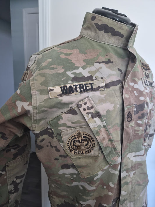 Military Uniform Patch Alteration | Sew On Patch Alteration | MADE TO ORDER | YOU PROVIDE