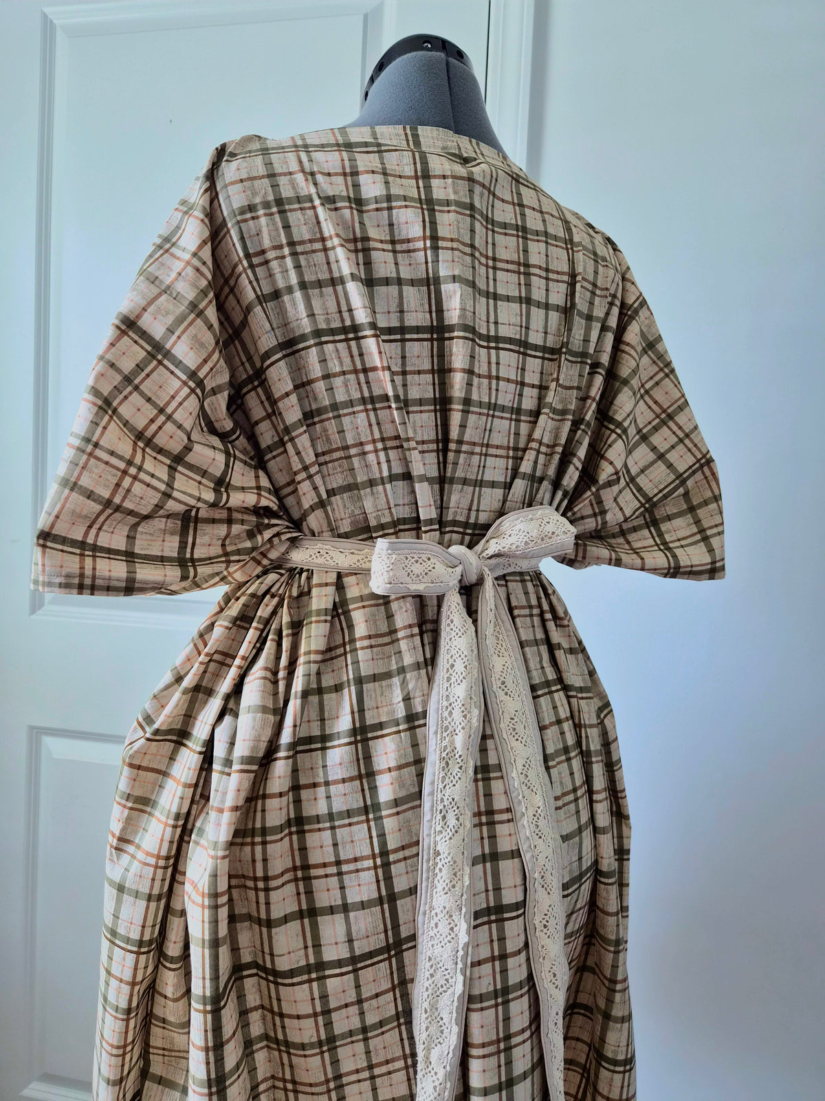 Pleasantly Plaid Dress | Kaftan Dress | Dual Wear