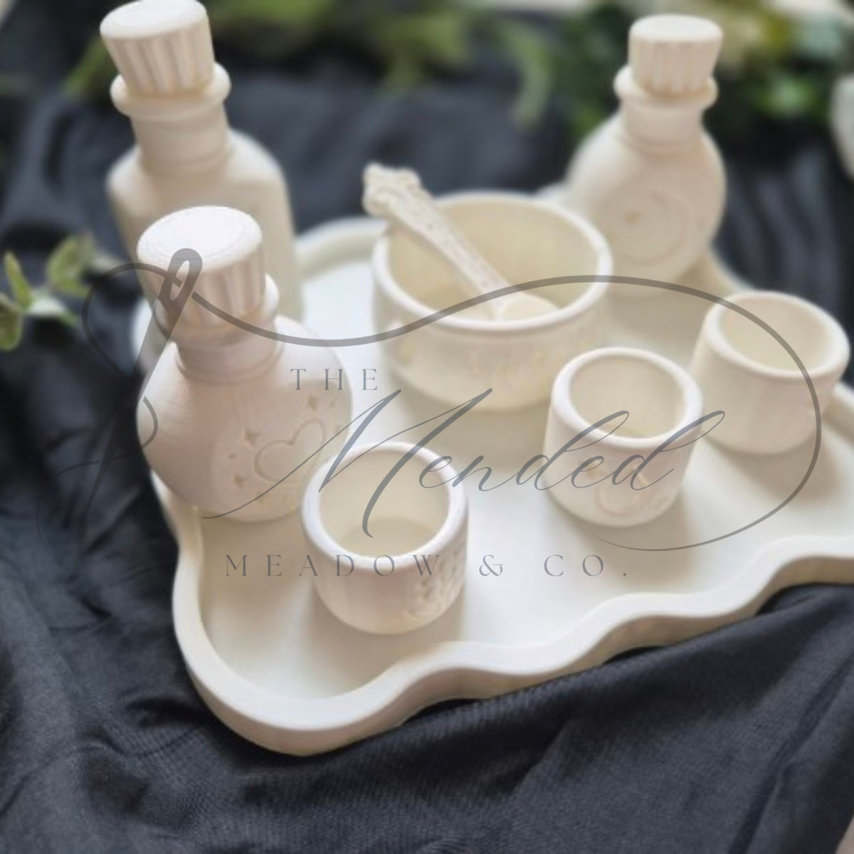 Glamour Magic Halloween Home Decor | Potion Decor | 3D Print Decor | MADE TO ORDER SET