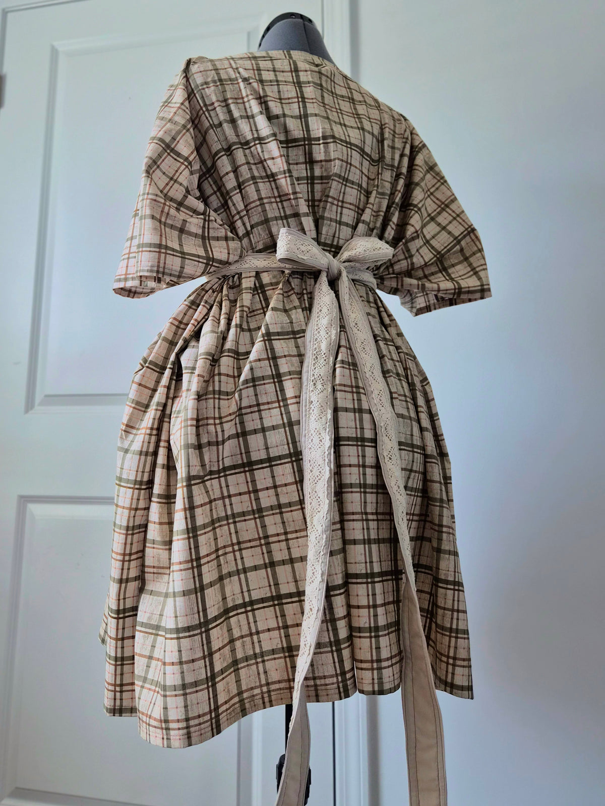 Pleasantly Plaid Dress | Kaftan Dress | Dual Wear