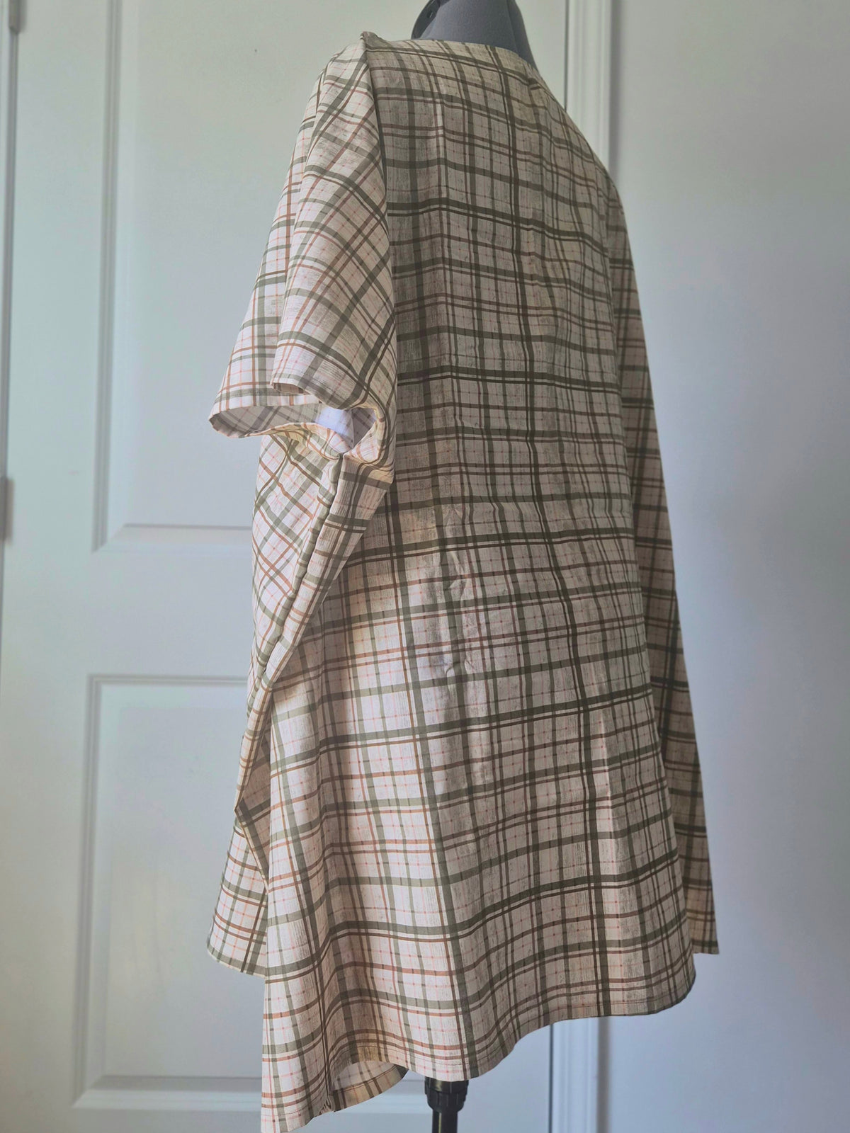 Pleasantly Plaid Dress | Kaftan Dress | Dual Wear