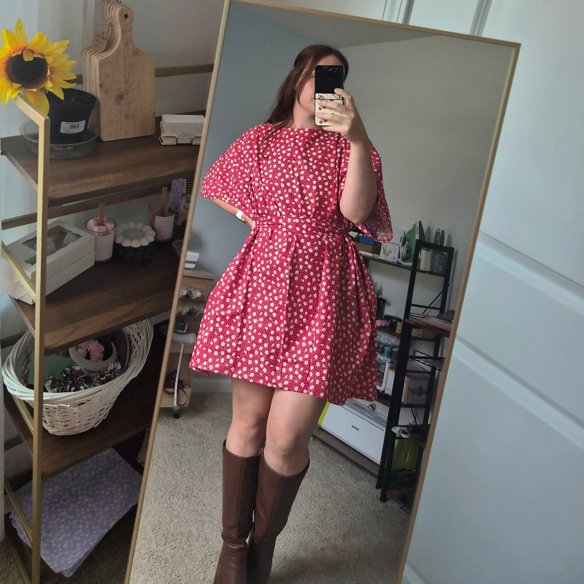 Dainty Daisy Dress | Kaftan Dress | Dual Wear