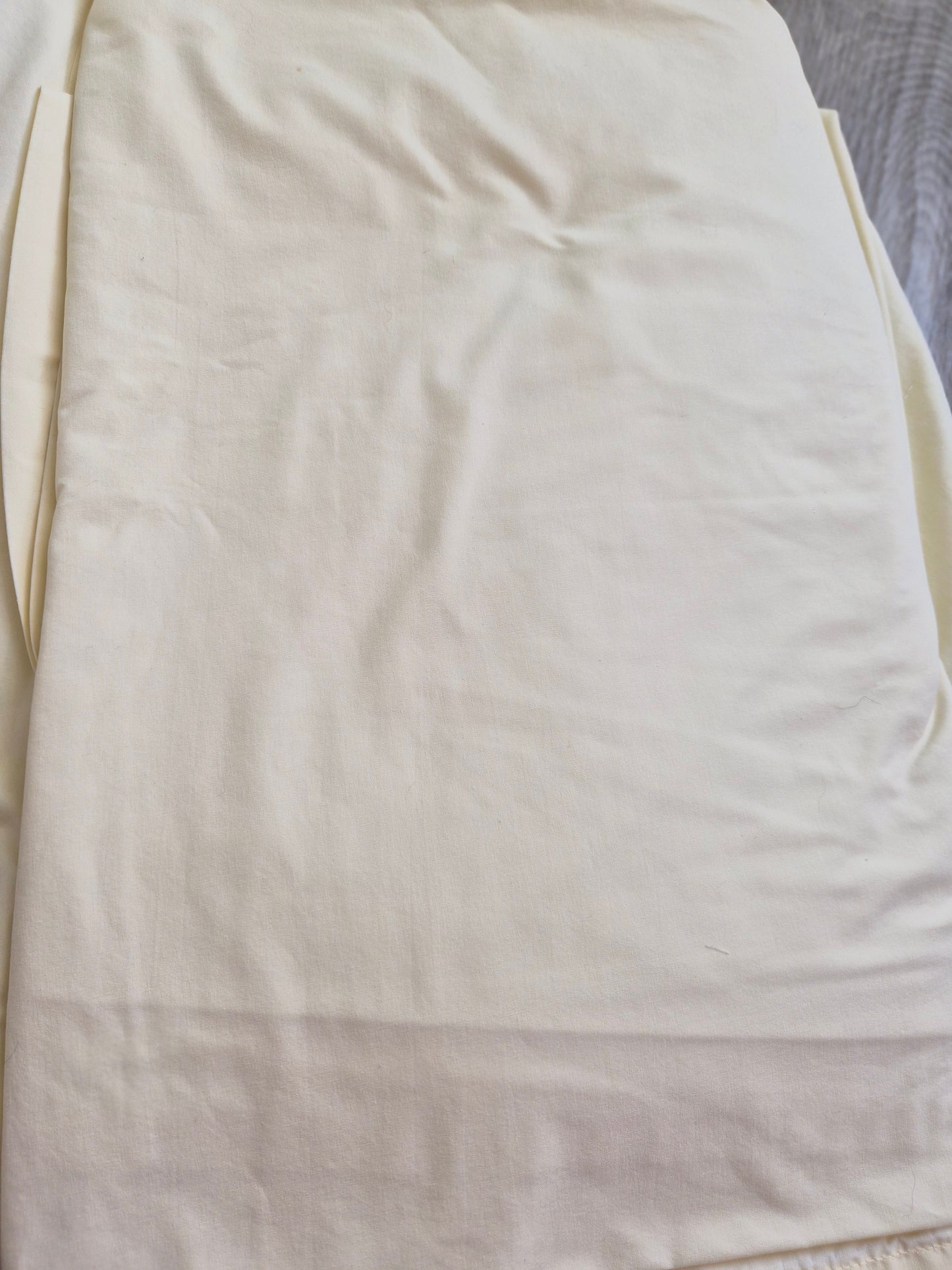 Vintage Pale Yellow Uniquely You | Clothing Your Way | Custom Clothing | Handmade Clothing | (FLAT SHEET)